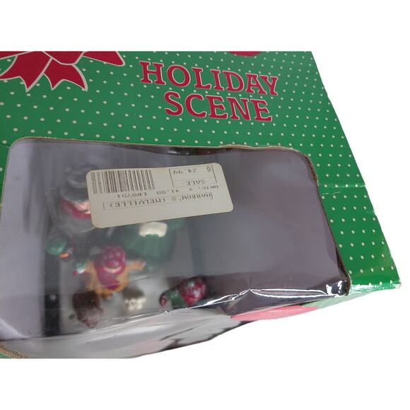 Vintage Holiday Creations Holiday Scene Musical Christmas Carolers New - Picture 7 of 7